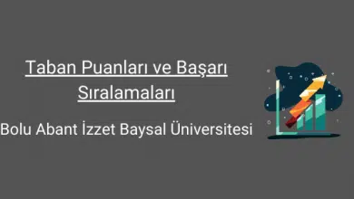 bolu abant izzet baysal üniversitesi taban puanları