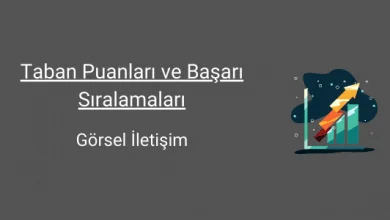 görsel iletişim taban puanları ve başarı sıralamaları