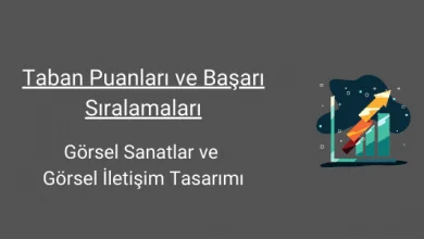 görsel sanatlar ve görsel iletişim tasarımı taban puanları ve başarı sıralamaları