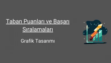 grafik tasarımı taban puanları ve başarı sıralamaları