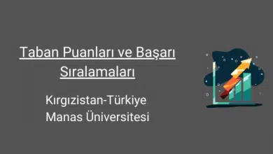 kırgızistan türkiye manas üniversitesi taban puanları