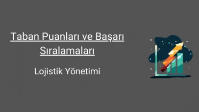 lojistik yönetimi taban puanları ve başarı sıralamaları