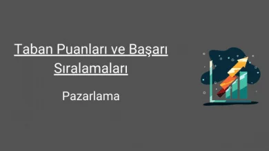 pazarlama taban puanları ve başarı sıralamaları