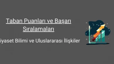 siyaset bilimi ve uluslararası ilişkiler taban puanları ve başarı sıralamaları